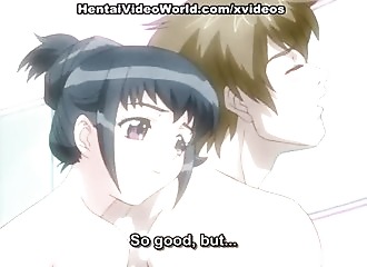 Manga cul avec une brune bien salope