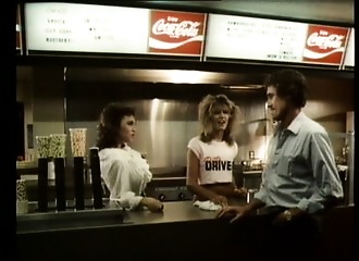 Des employées de fast-food en video x vintage