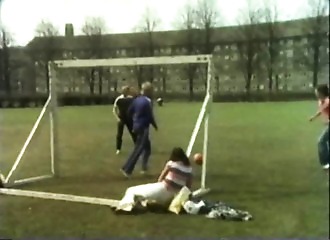 Partie de foot puis gang bang vintage