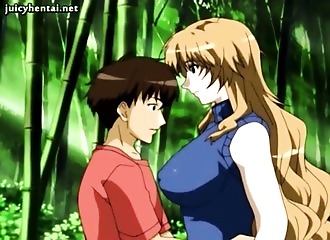 Une belle lécheuse de manga fait ses preuves