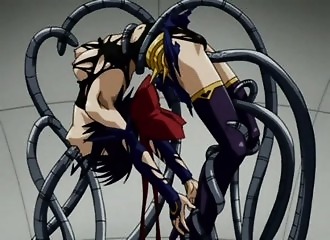 Des tentacules baisent ces beautés nues