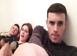 Trio hot avec une vraie garce