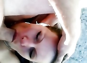 Pipe osée à la plage