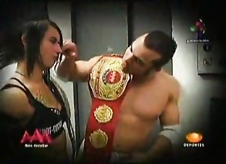 Catch et spectacle sur le ring